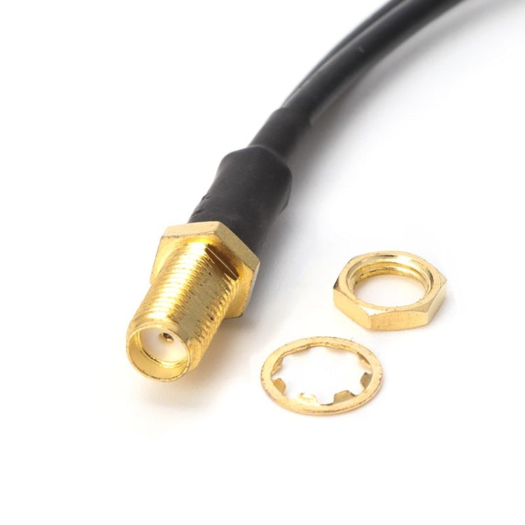 RG174 SMA Female to 2 x TS9 Male Connecting Cable Extension, Length: 15cm, SMA Female to 2 x TS9 Male 15cm RG174 SMA Female to 2 x TS9 Male Connecting Cable Extension, Length: 15cm, SMA Female to 2 x TS9 Male 15cm